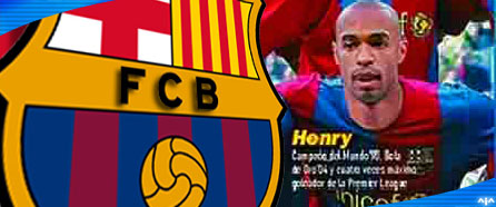 ¡Thierry Henry fichado por el Barcelona! ¡Henry ya es azulgrana!