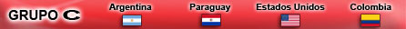 Argentina, Paraguay, Estados Unidos y Colombia.
