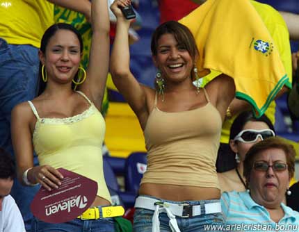 Mujeres/Chicas/Bellezas en la Copa América 18